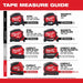 Milwaukee 48-22-6612 12' Compact Tape Measure - 5