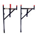 WeatherGuard 1450 WEEKENDER Black Steel Horizontal Ladder Rack