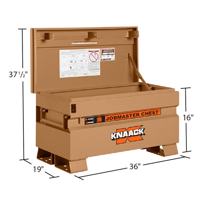 Knaack 36 Jobsite Storage Box 36"x19"x16" JOBMASTER Chest