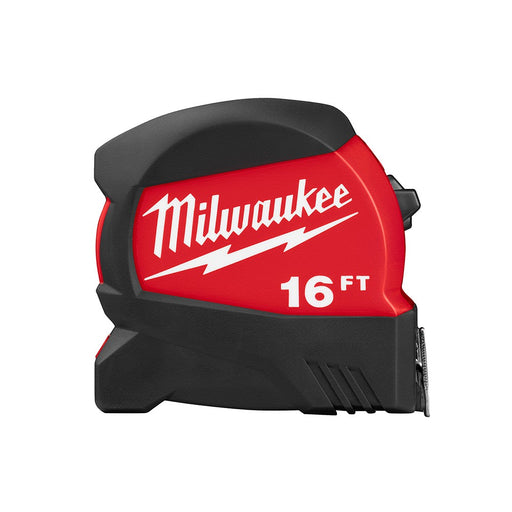 Milwaukee 48-22-0416 16' Compact Wide Blade Tape Measure - zsshoping.store